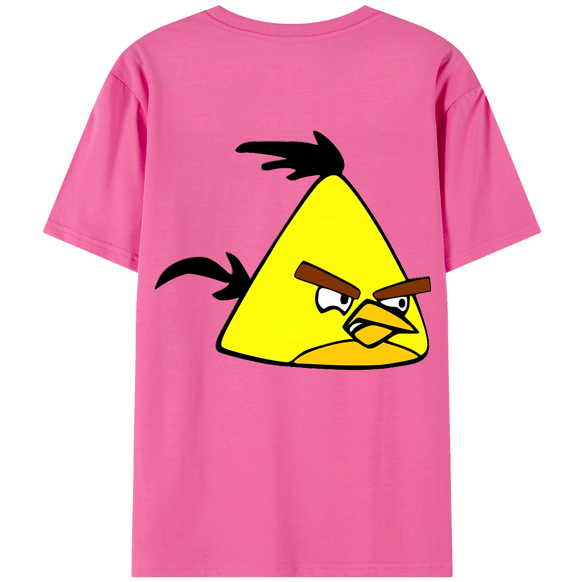 （画像用） Angry Birds アングリーバード レディース半袖Tシャツ(バックプリント)